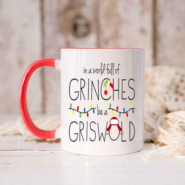 Grinches and Griswold Christmas Mug