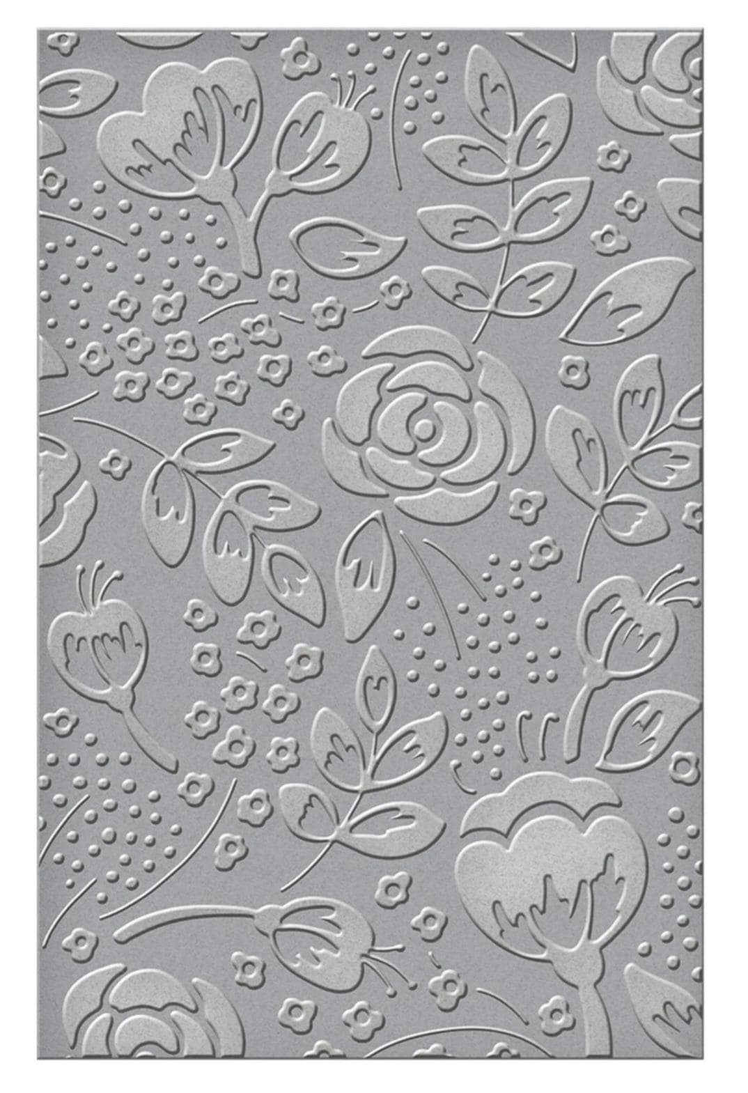 Spellbinders Bold Floral Embossing Folder Kelly Bangs