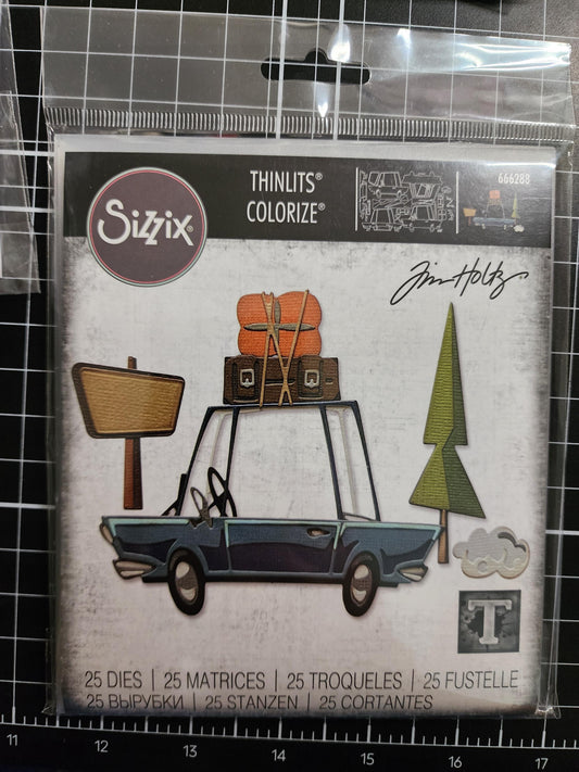 Tim Holtz Road Trip Colorize Dies