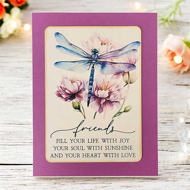 Dragonfly Friendship Card