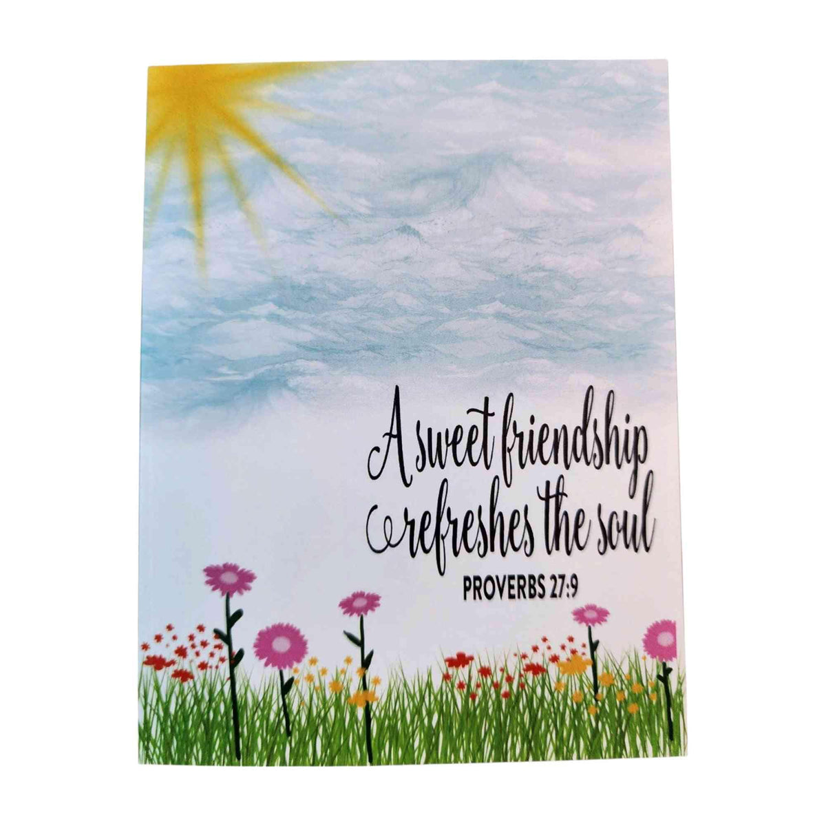 Friendship Bible Verse Card Proverbs 27