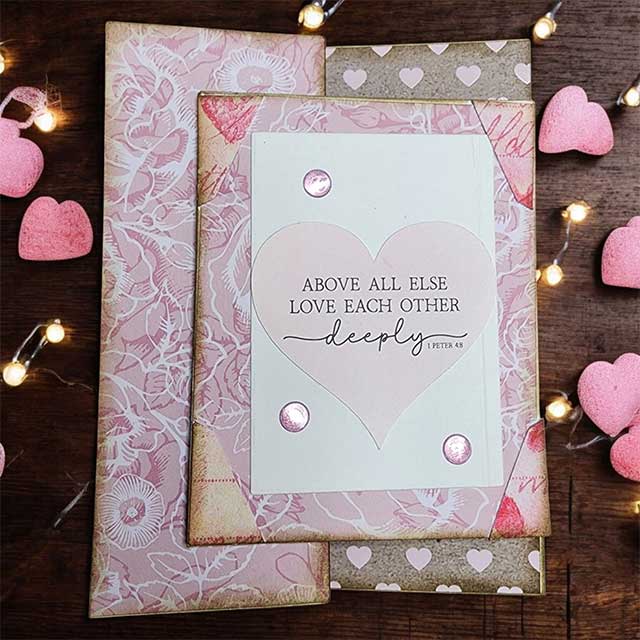 Love Each Other Deeply Greeting Card