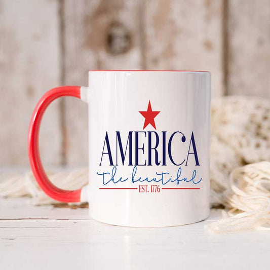 America the Beautiful Ceramic Mug