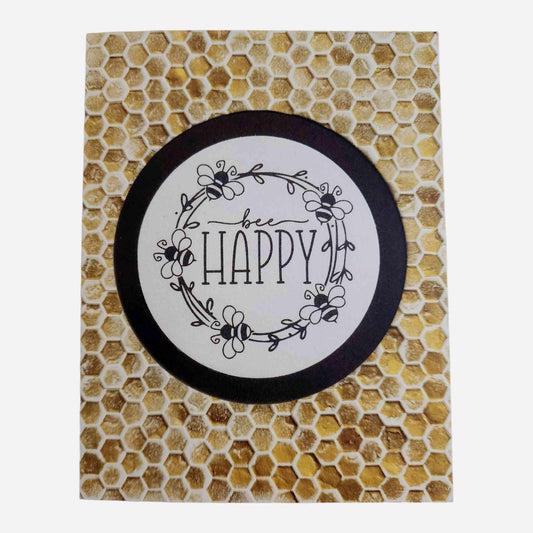 Bee Happy Greeting Card