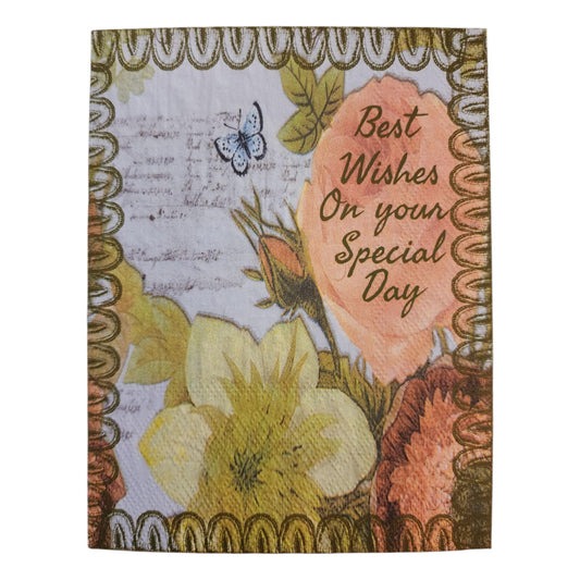 Best Wishes on Your Speical Day Card