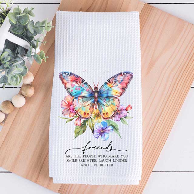 Butterfly Friends Kitchen Towel