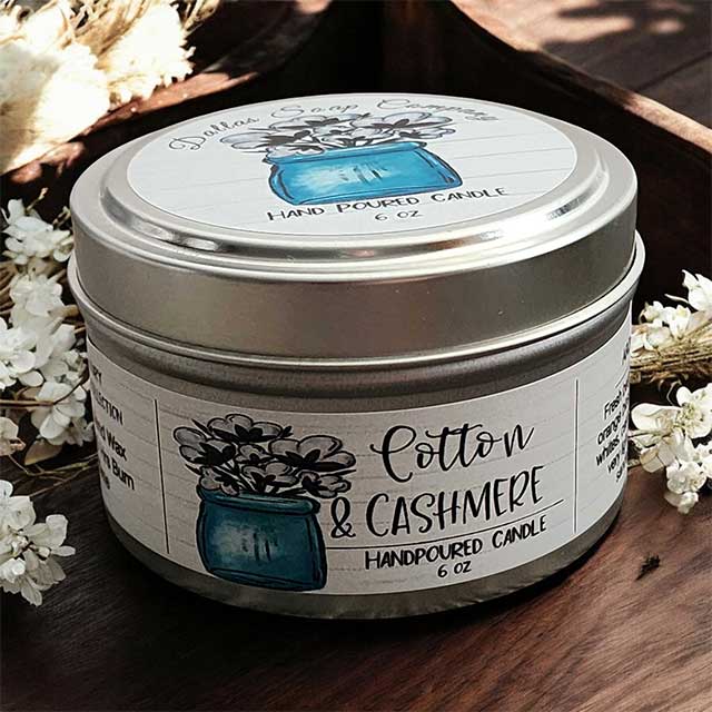 Cotton and Cashmere Candle