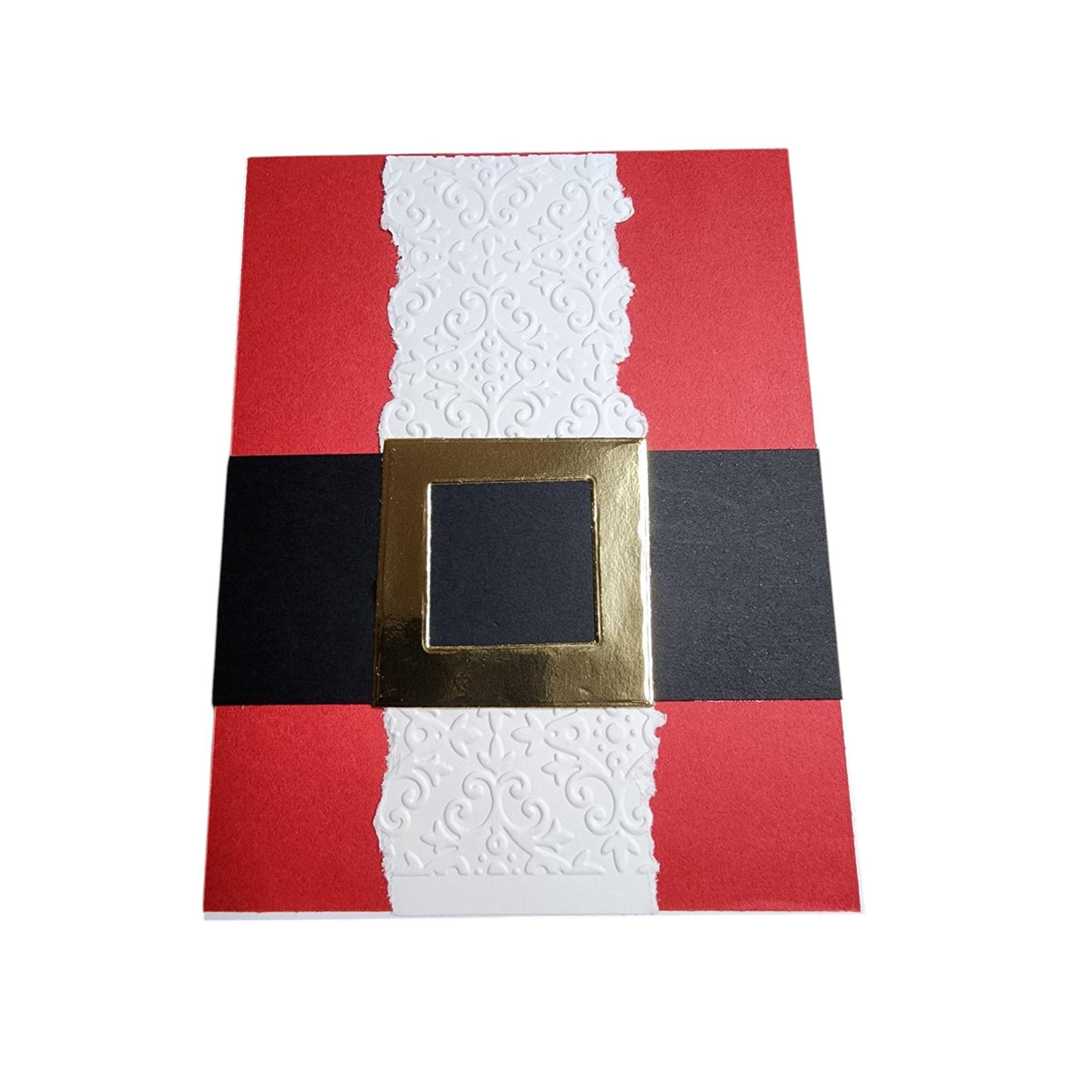 Santa Suit Christmas Card