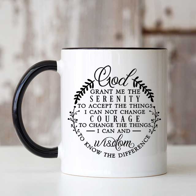 Serenity Prayer Mug